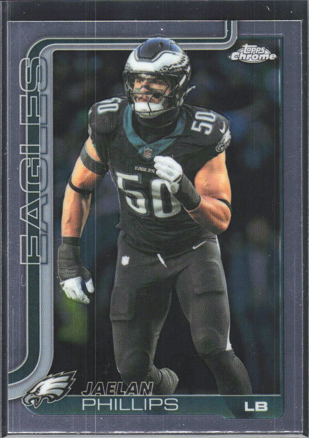 2025 Topps Chrome #192 Jaelan Phillips – framsida