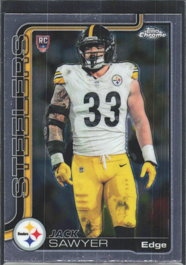 2025 Topps Chrome #357 Jack Sawyer – framsida