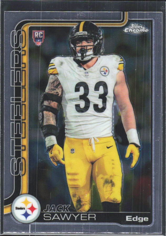 2025 Topps Chrome #357 Jack Sawyer – framsida