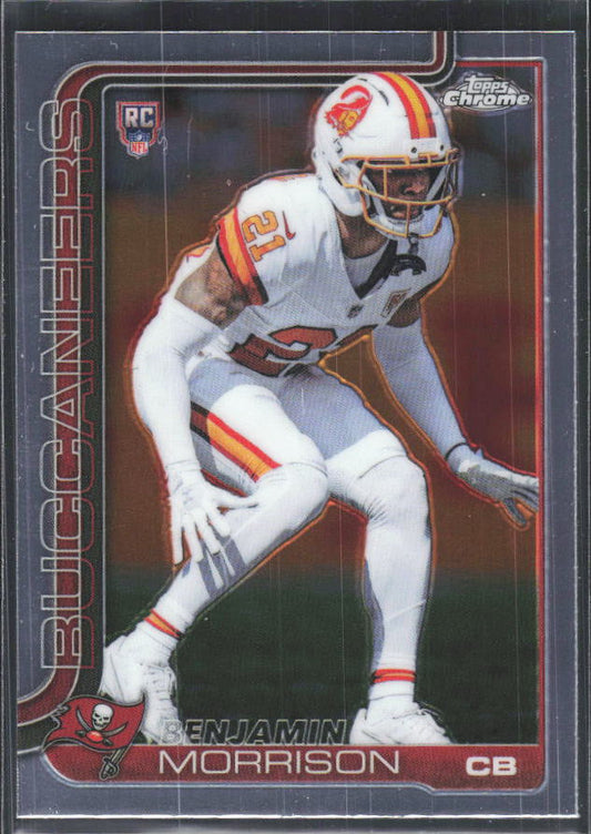 2025 Topps Chrome #355 Benjamin Morrison – framsida