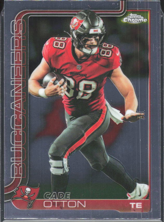 2025 Topps Chrome #284 Cade Otton – framsida