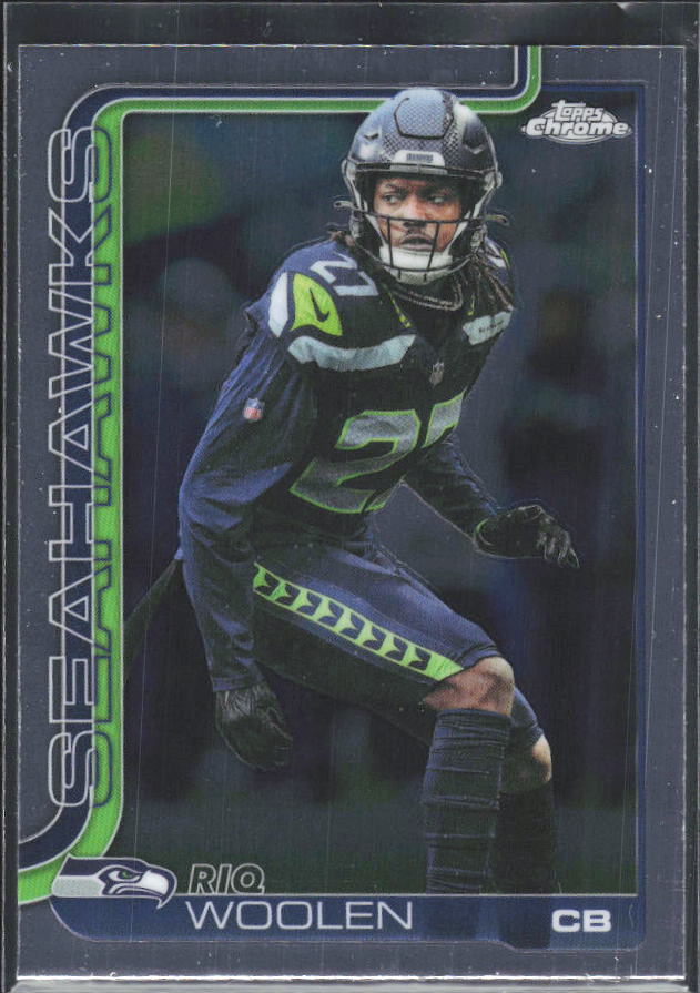 2025 Topps Chrome #278 Riq Woolen – framsida