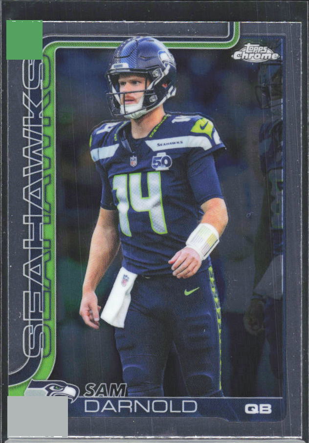 2025 Topps Chrome #275 Sam Darnold – framsida