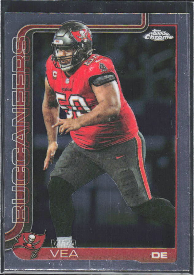 2025 Topps Chrome #286 Vita Vea – framsida