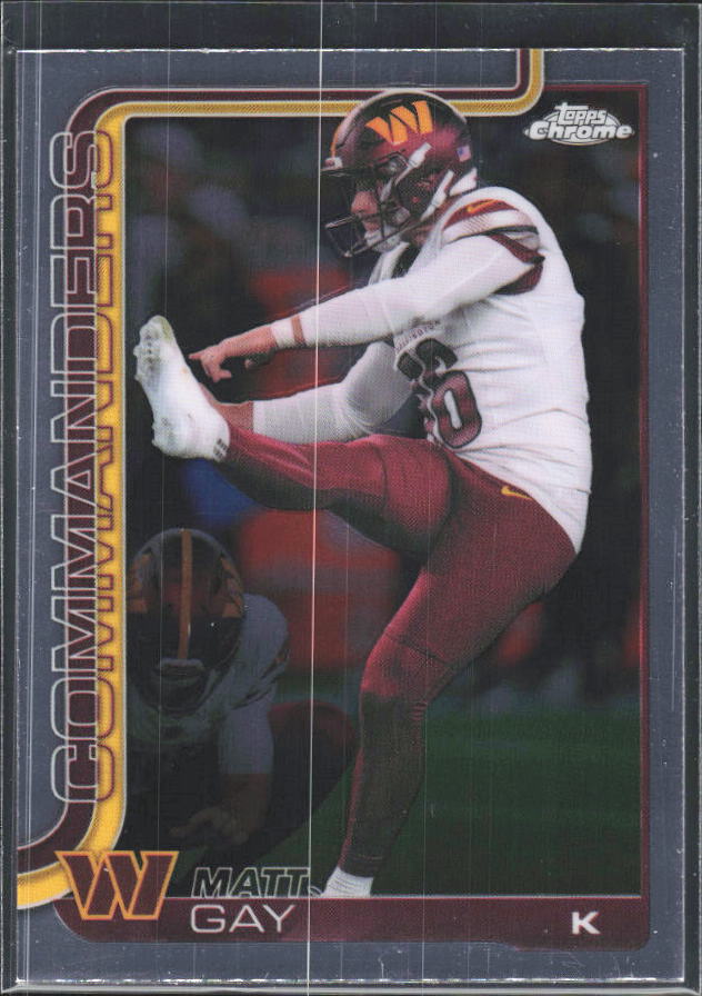 2025 Topps Chrome #300 Matt Gay – framsida