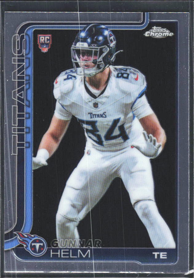 2025 2025 Topps Chrome #305 Gunnar Helm – framsida