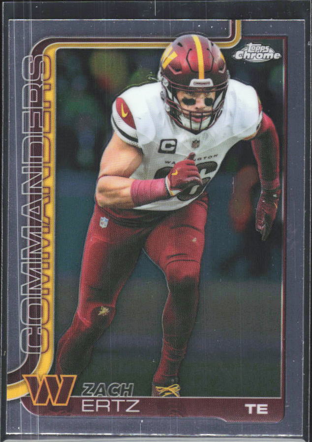 2025 Topps Chrome #297 Zach Ertz – framsida