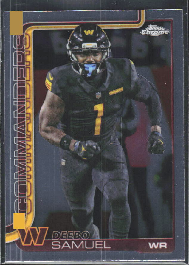 2025 Topps Chrome #294 Deebo Samuel – framsida