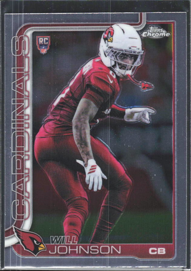 2025 Topps Chrome #349 Will Johnson – framsida