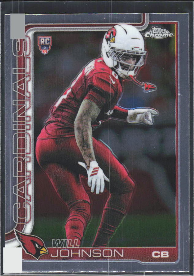 2025 Topps Chrome #349 Will Johnson – framsida