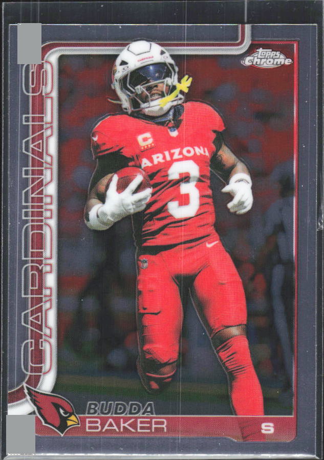 2025 Topps Chrome #8 Budda Baker – framsida