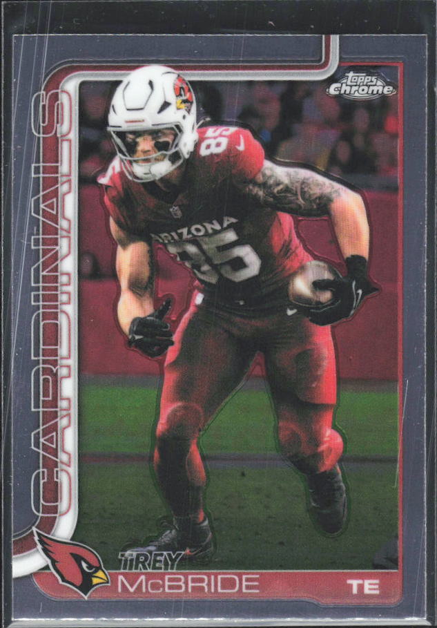 2025 Topps Chrome #4 Trey McBride – framsida