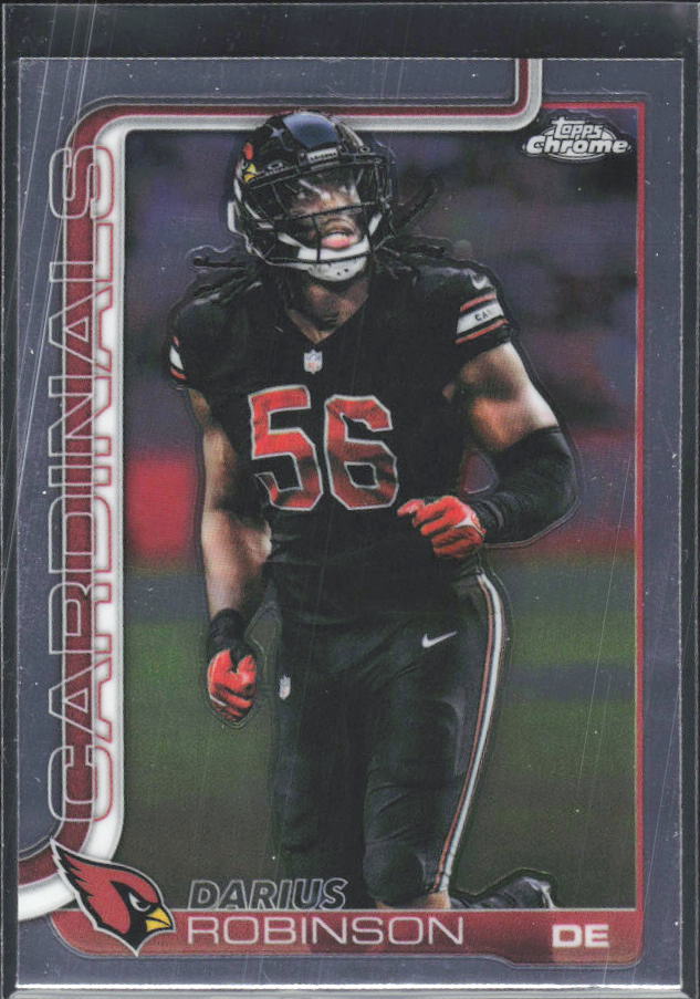 2025 Topps Chrome #9 Darius Robinson – framsida