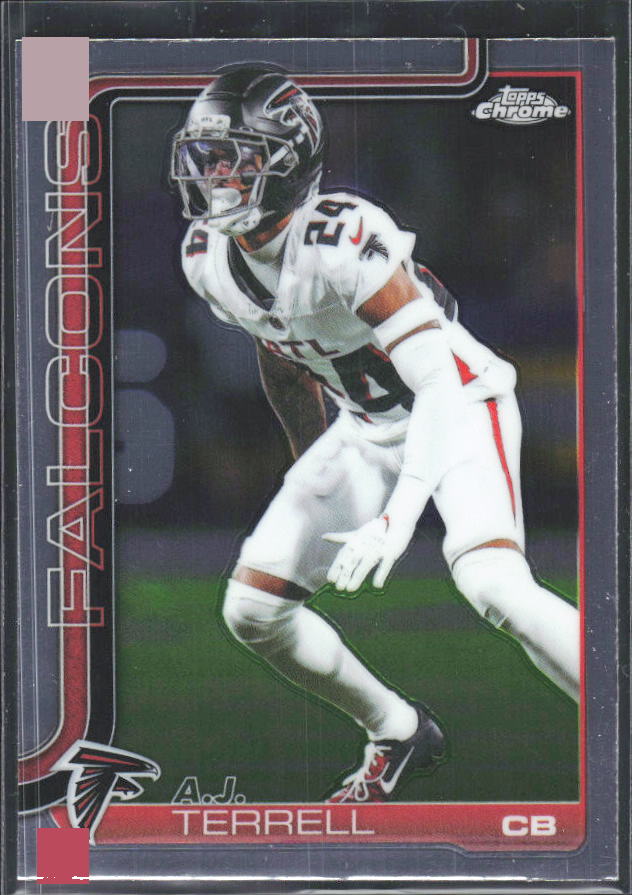 2025 Topps Chrome #19 A.J. Terrell – framsida