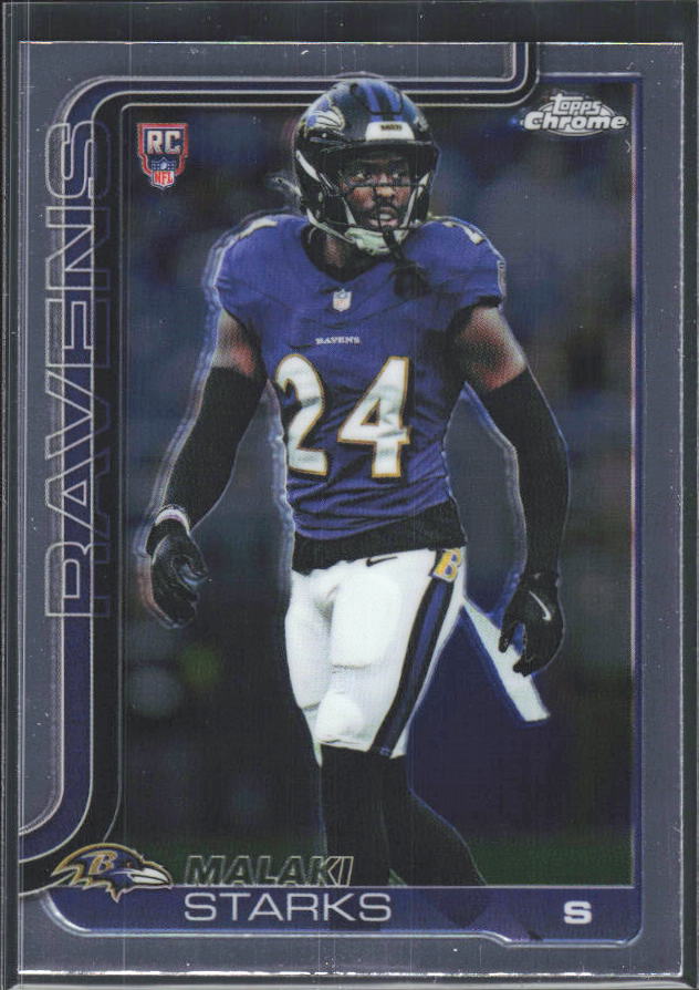 2025 Topps Chrome #347 Malaki Starks – framsida