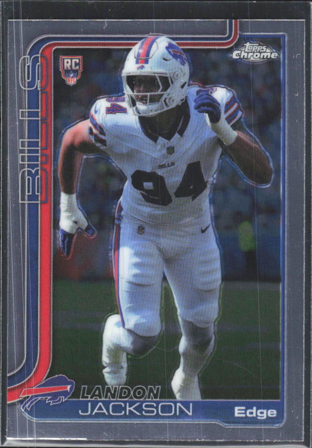 2025 Topps Chrome #358 Landon Jackson – framsida