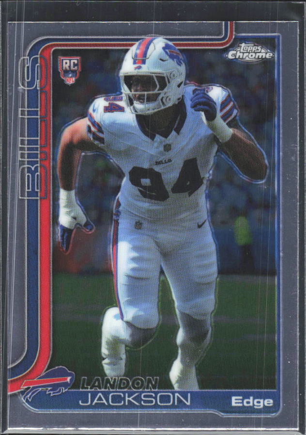 2025 Topps Chrome #358 Landon Jackson – framsida