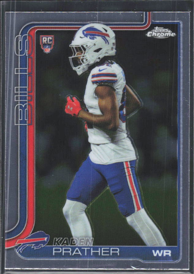 2025 Topps Chrome #394 Kaden Prather – framsida