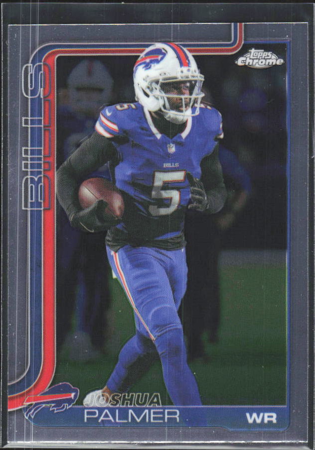 2025 Topps Chrome #31 Joshua Palmer – framsida