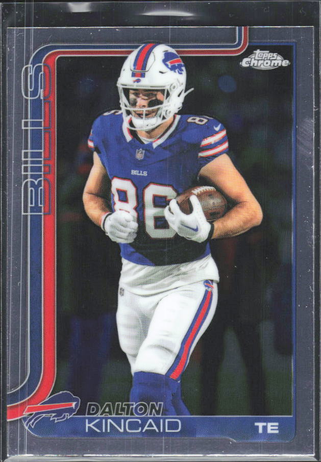 2025 Topps Chrome #37 Dalton Kincaid – framsida