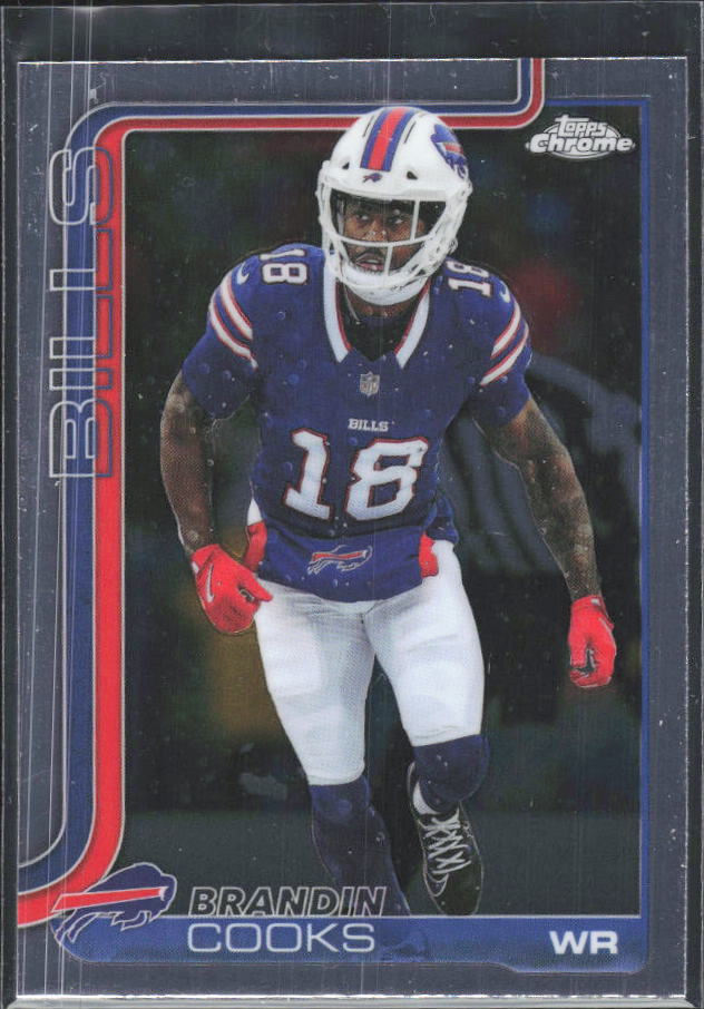 2025 Topps Chrome #217 Brandin Cooks – framsida