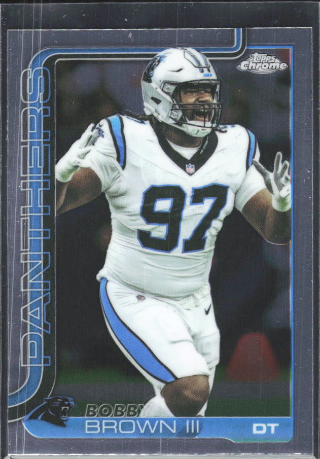 2025 Topps Chrome #46 Bobby Brown III – framsida