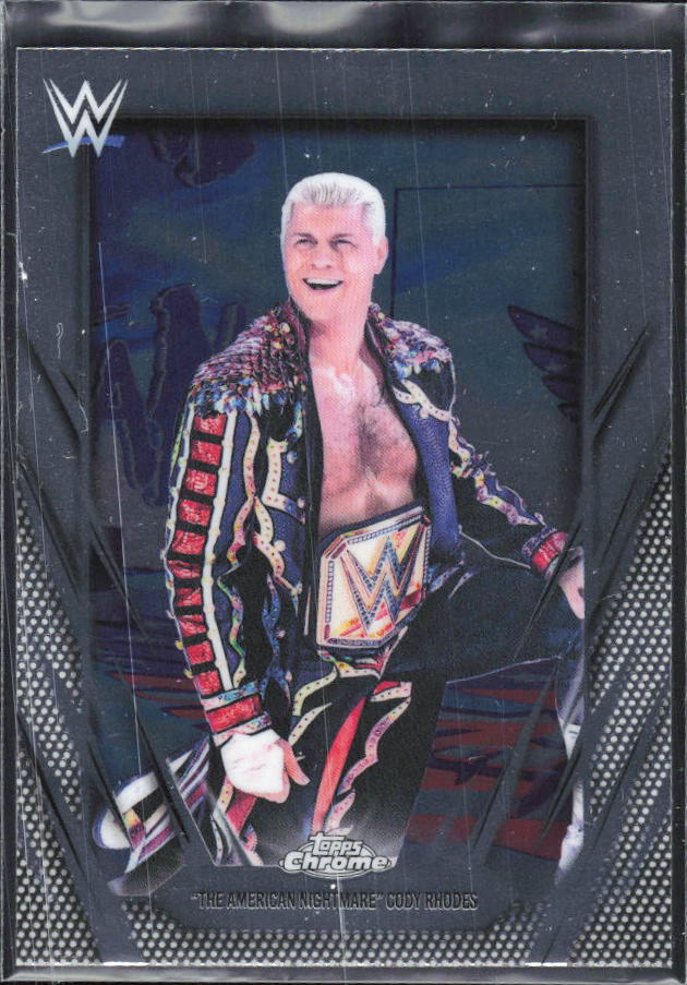 2026 Topps Chrome WWE #21 Cody Rhodes – framsida