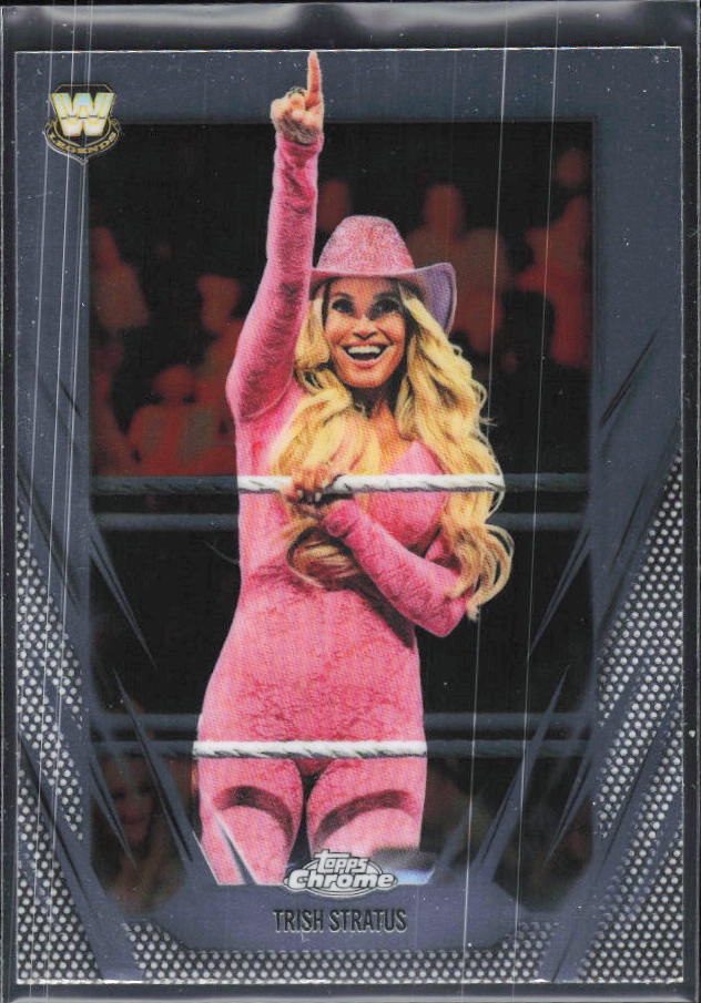 2026 Topps Chrome WWE #115 Trish Stratus – framsida