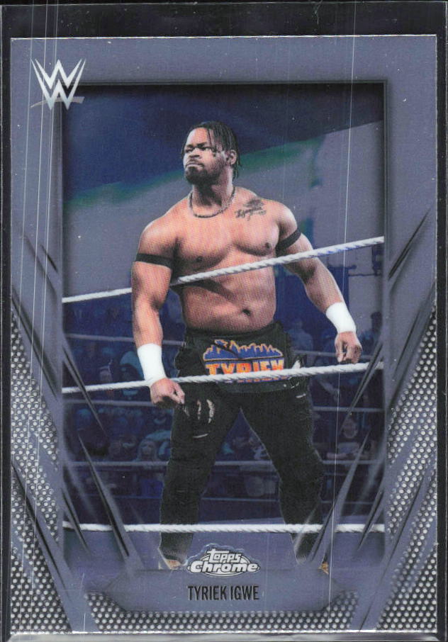 2026 Topps Chrome WWE #190 Tyriek Igwe – framsida