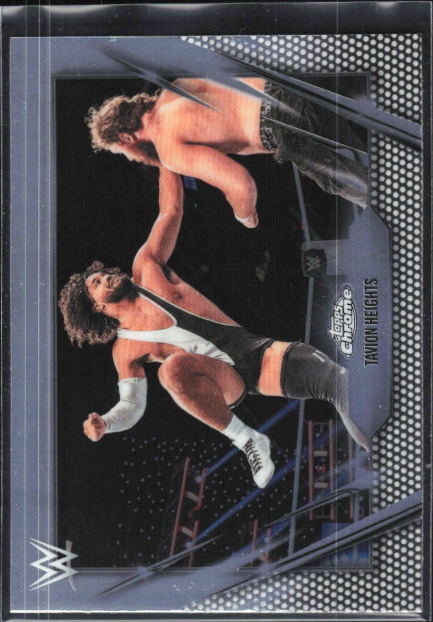 2026 Topps Chrome WWE #196 Tavion Heights – framsida