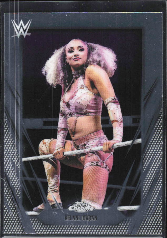 2026 Topps Chrome WWE #95 Kelani Jordan – framsida
