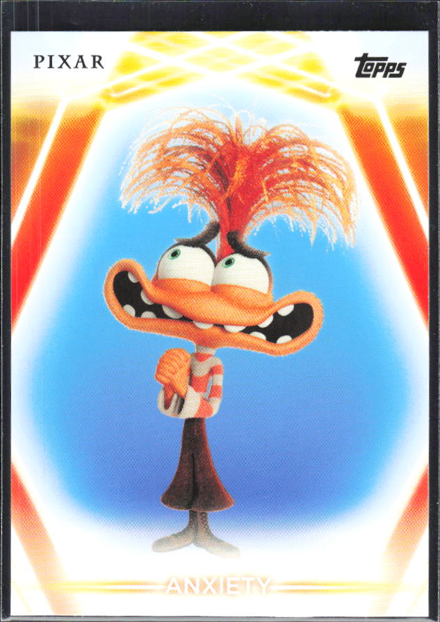 2026 Topps Disney Neon #169 Anxiety – framsida