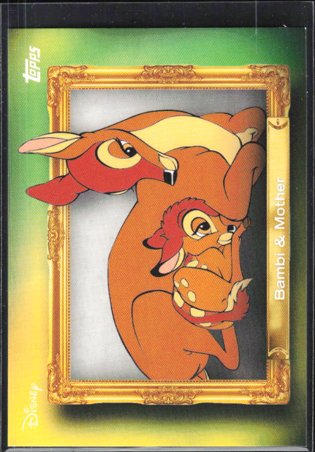 2026 Topps Disney Neon #FF-16 Bambi / Mother Family First – framsida