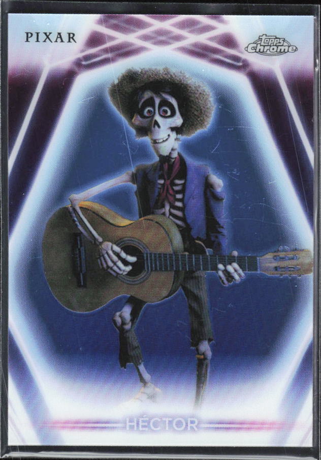 2026 Topps Disney Neon #CNE-66 Héctor Chrome Etch – framsida