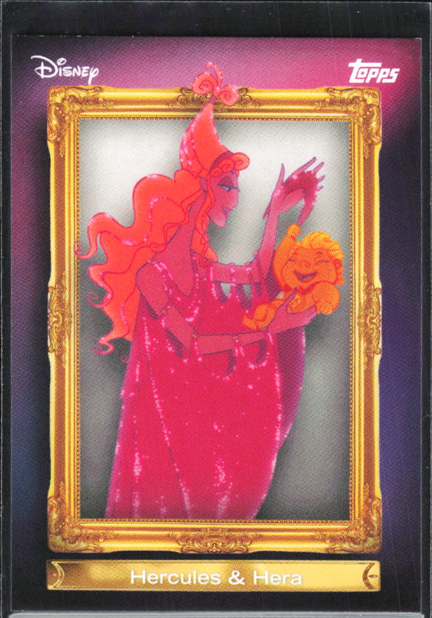 2026 Topps Disney Neon #FF-9 Hercules / Hera Family First – framsida