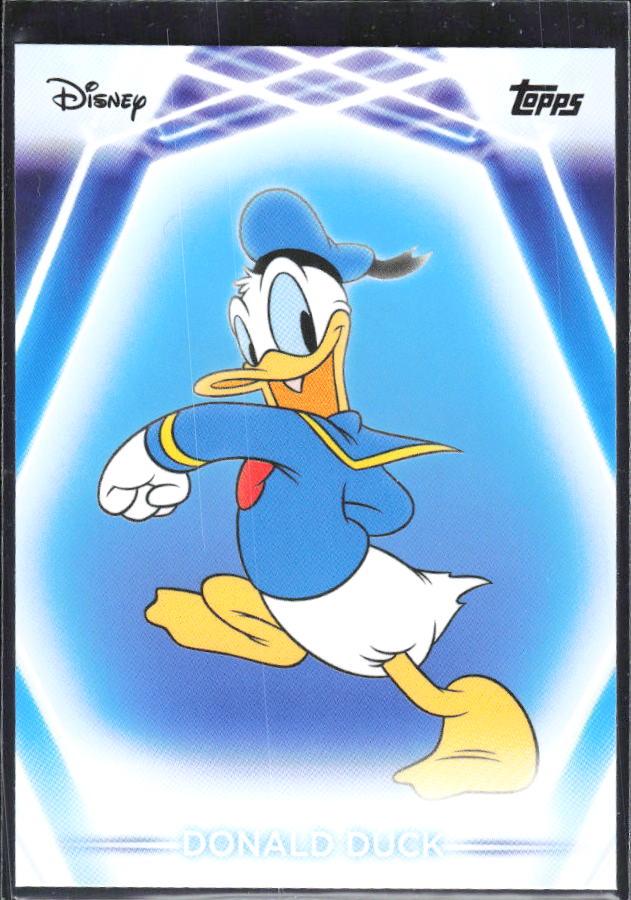 2026 Topps Disney Neon #196 Donald Duck – framsida