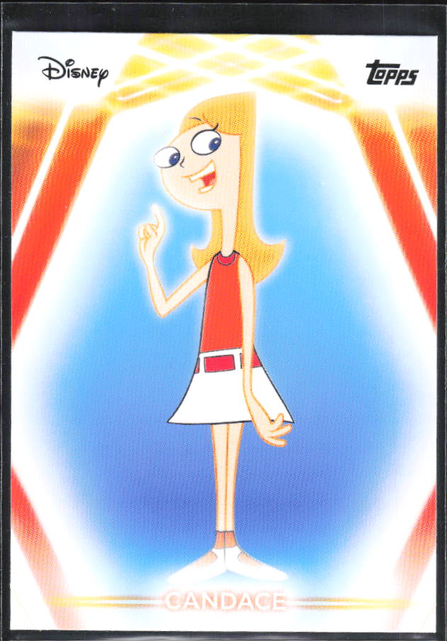 2026 Topps Disney Neon #6 Candace – framsida