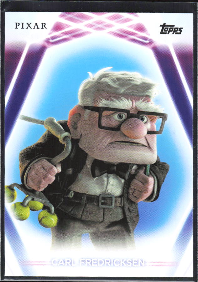 2026 Topps Disney Neon #129 Carl Fredricksen – framsida