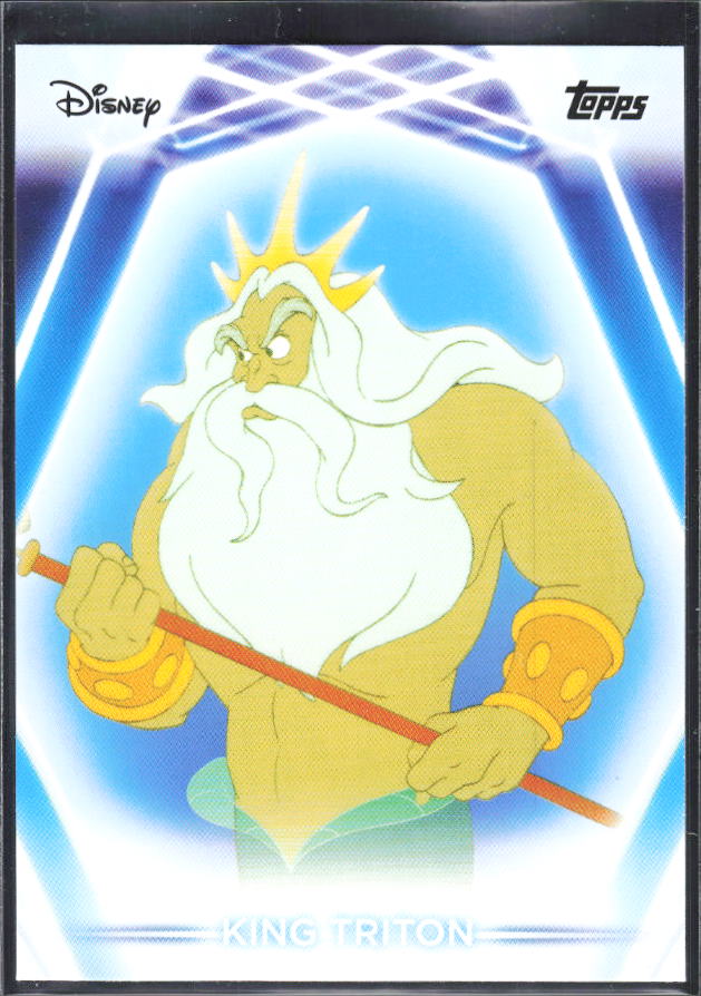 2026 Topps Disney Neon #177 King Triton – framsida