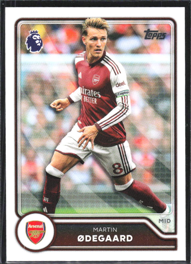 2026-27 Topps Premier League #29 Martin Ødegaard – framsida