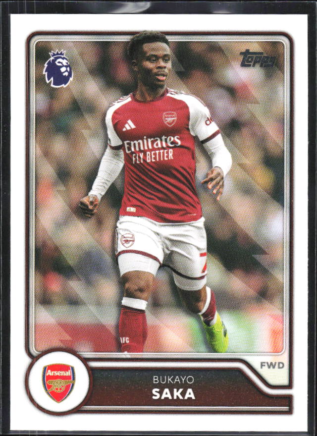 2026-27 Topps Premier League #32 Bukayo Saka – framsida