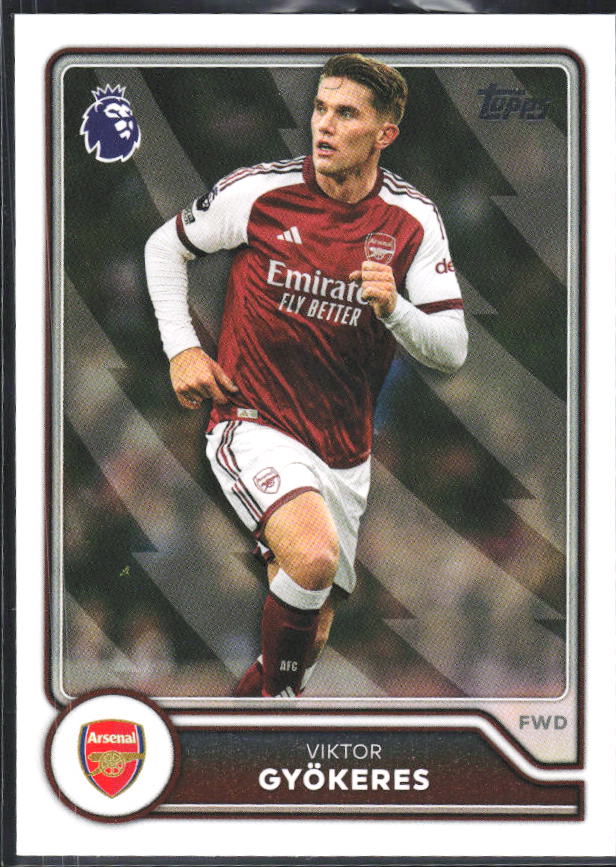 2026-27 Topps Premier League #33 Viktor Gyökeres – framsida