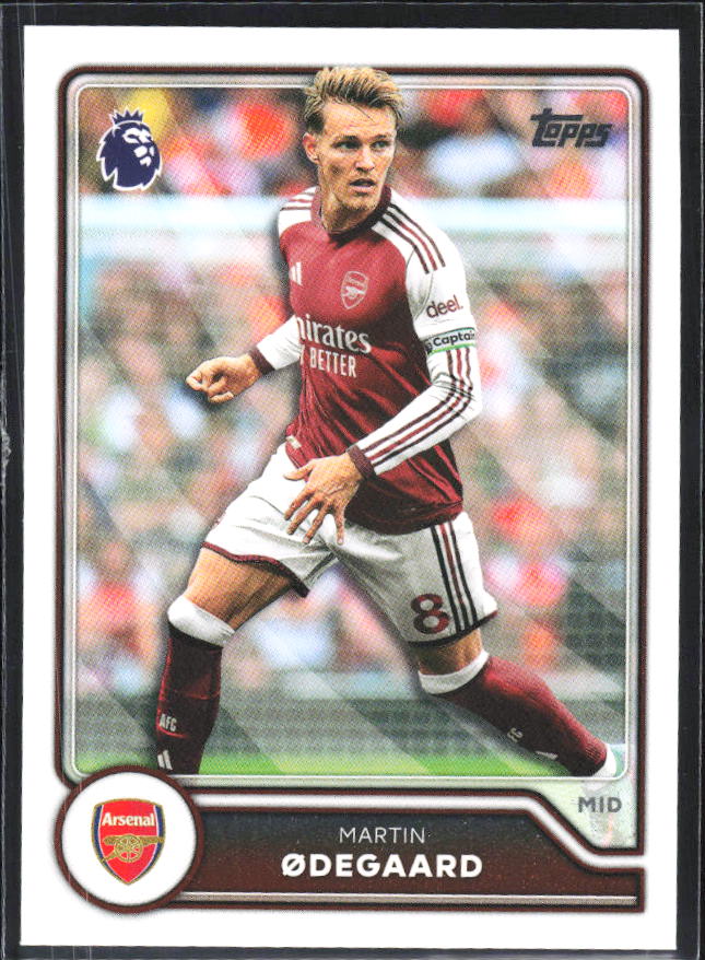 2026-27 Topps Premier League #29 Martin Ødegaard – framsida
