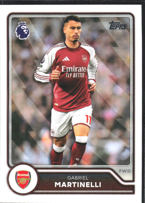 2026-27 Topps Premier League #31 Gabriel Martinelli – framsida