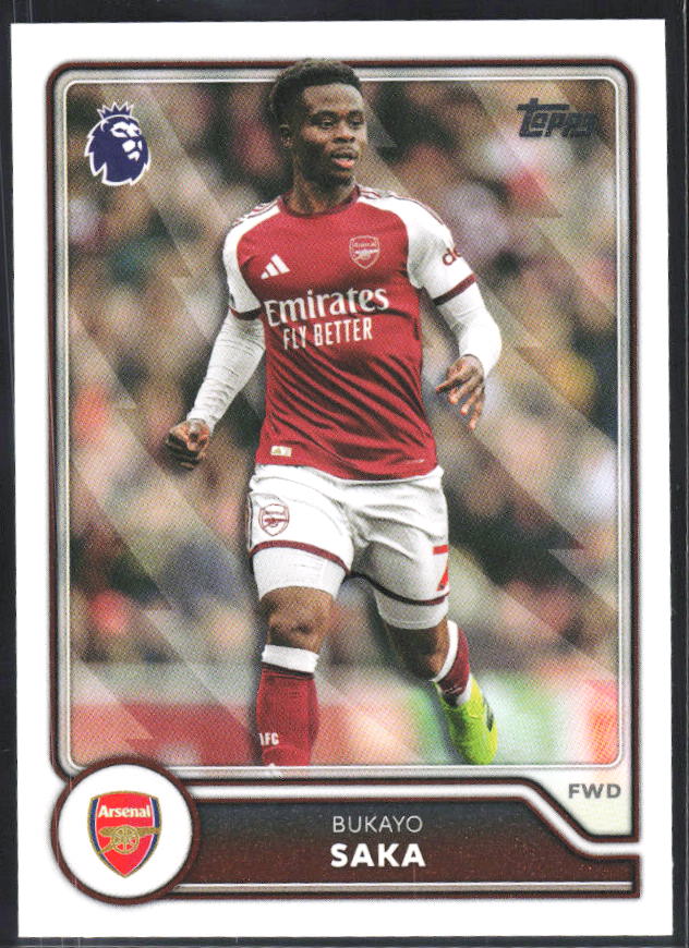 2026-27 Topps Premier League #32 Bukayo Saka – framsida