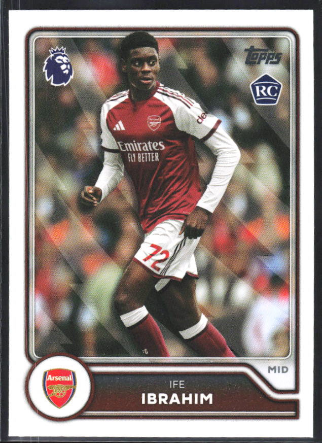 2026-27 Topps Premier League #27 Ife Ibrahim – framsida