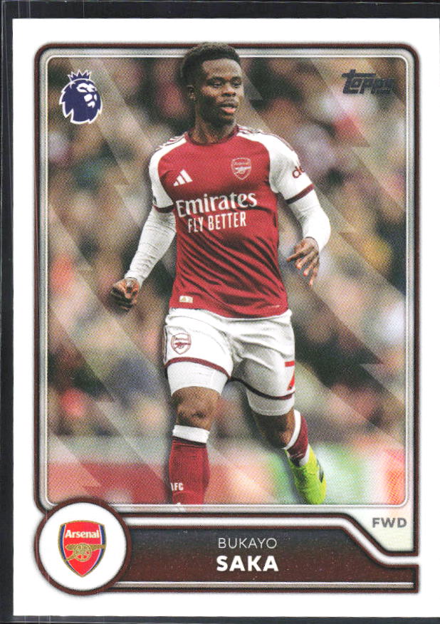 2026-27 Topps Premier League #32 Bukayo Saka – framsida