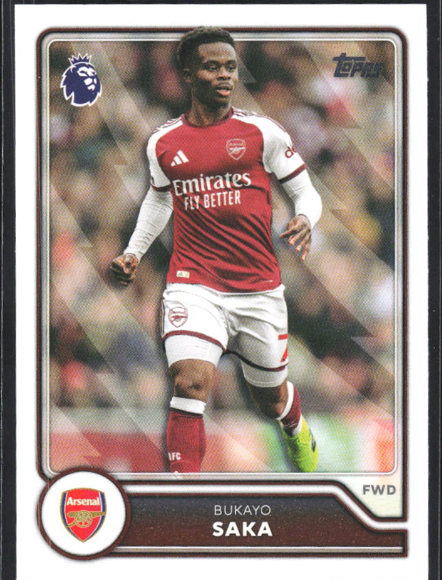 2026-27 Topps Premier League #32 Bukayo Saka – framsida