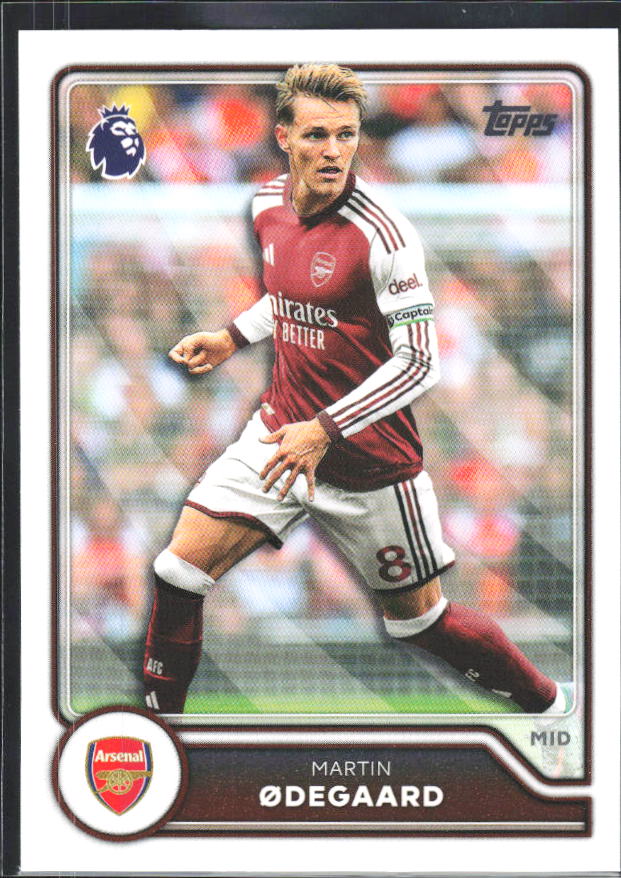 2026-27 Topps Premier League #29 Martin Ødegaard – framsida