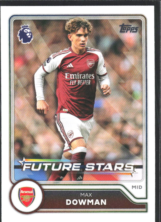 2026-27 Topps Premier League Future Stars #1 Max Dowman – framsida